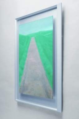 Amazon.co.jp: 東山魁夷 「 道 」 彩美版 プレミアム 復刻絵画